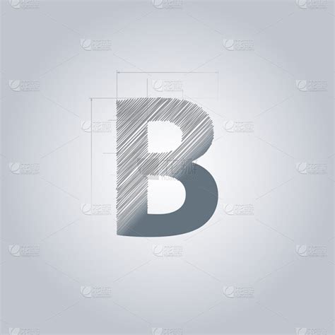 B字母Logo创意设计案例欣赏｜字母Logo系列 - 标小智