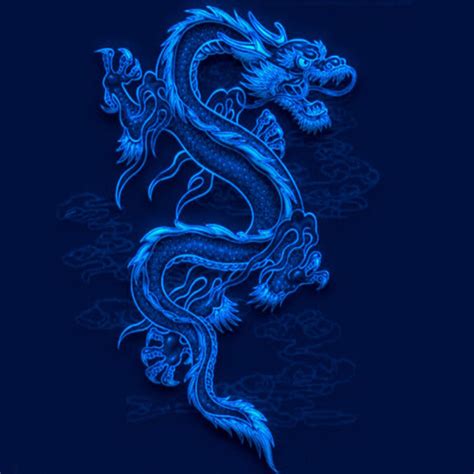 蓝龙的寓意,龙的寓意和象征风水,龙的形象特点和寓意_大山谷图库