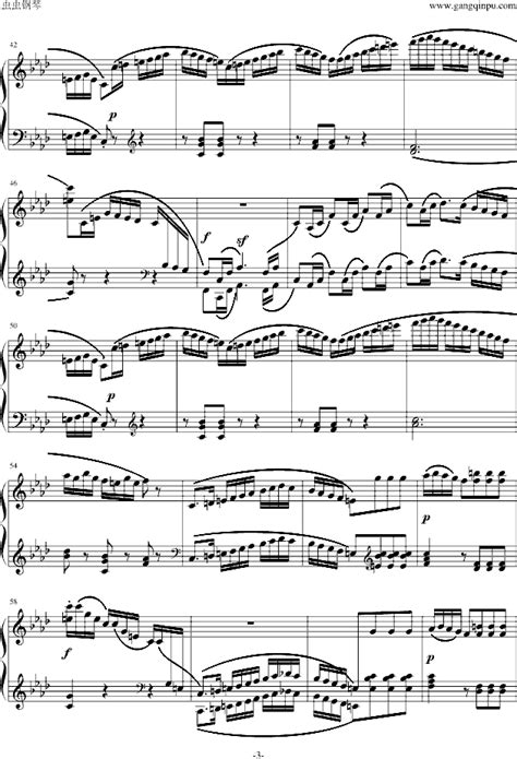 小奏鸣曲Op 20 No 3第三乐章 库劳 钢琴谱 五线谱