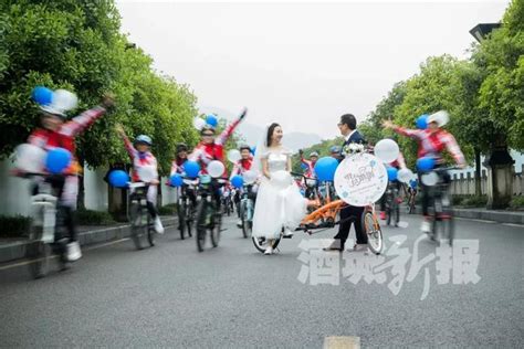 乌海创意婚礼(低碳又拉风！内蒙古一对新人用66辆自行车迎亲……) - 【爱喜匠】