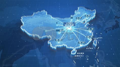 陕西西安中国世界地图辐射连线区位_AE模板下载(编号:8757671)_AE模板_光厂(VJ师网) www.vjshi.com