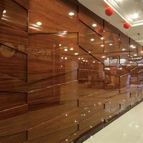 护墙板 装饰线条 成品木饰面 固装木纹家具面板定制EMT-GZ-001-阿里巴巴