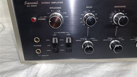 Sansui - AU-9500 Audio amplifier - Catawiki