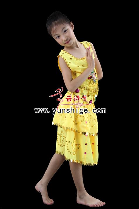 儿童印度舞肚皮舞演出服装6085
