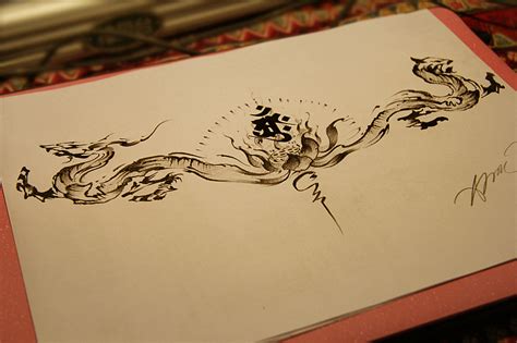 非主流刺青手稿头像