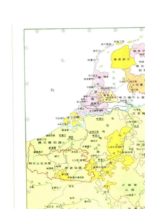 中世纪欧洲地图图片