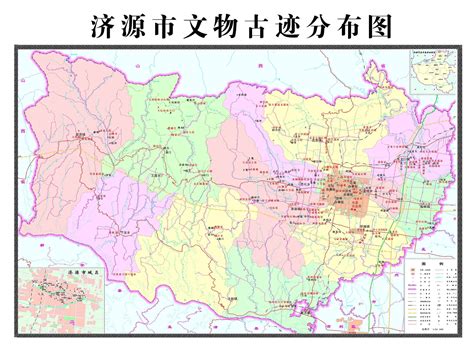 济源市地图图片