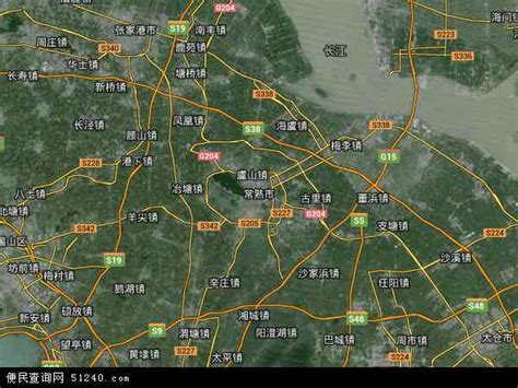 常熟地图图片