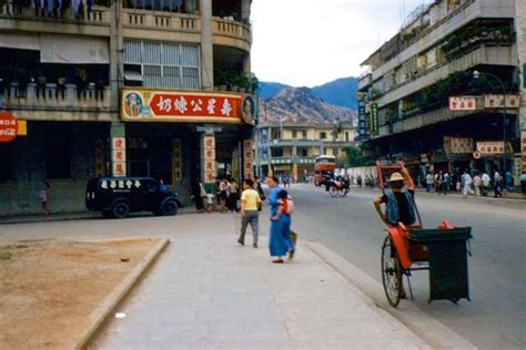 一组50年代的香港老照片，你能认出这些街道和建筑吗？_老照片图库_新浪博客