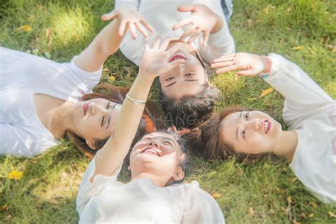 闺蜜4人合照图片