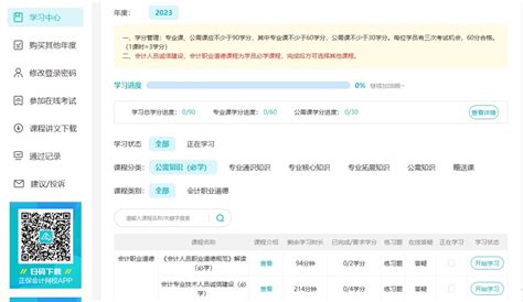 江苏省扬州市会计人员继续教育网上学习流程_继续教育-正保会计网校