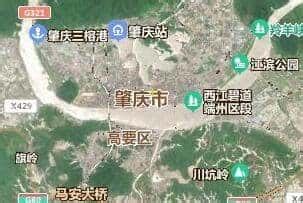 肇庆市卫星地图 - 3D实景地图、高清版 - 八九网