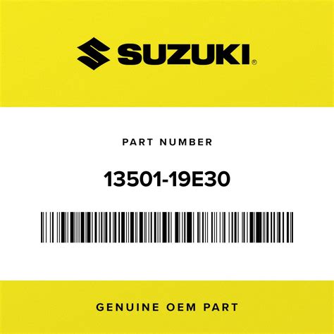 Suzuki 13501-19E30 VALVE, PISTON - RevZilla