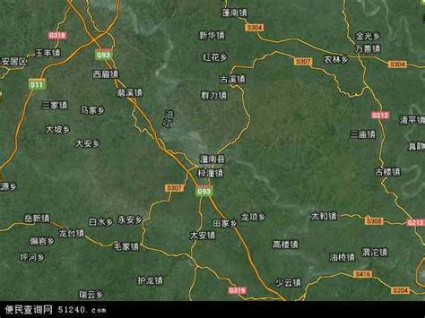 潼南县地图 - 潼南县卫星地图 - 潼南县高清航拍地图