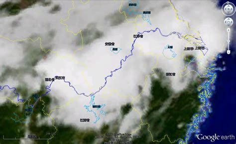 卫星监测江南和华南出现强降雨-中国气象局政府门户网站