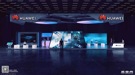 Huawei华为国外展-展览模型总网
