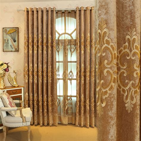 定制落地窗帘客厅暗纹提花新中式灰色拼接北欧现代简约卧室窗帘布-美间设计