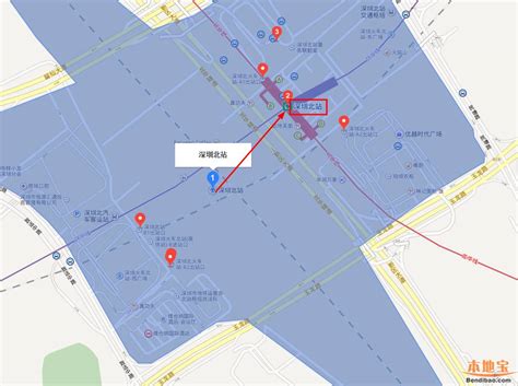 地铁3号线爱联地铁站到深圳北站怎么去（公交线路）- 深圳本地宝
