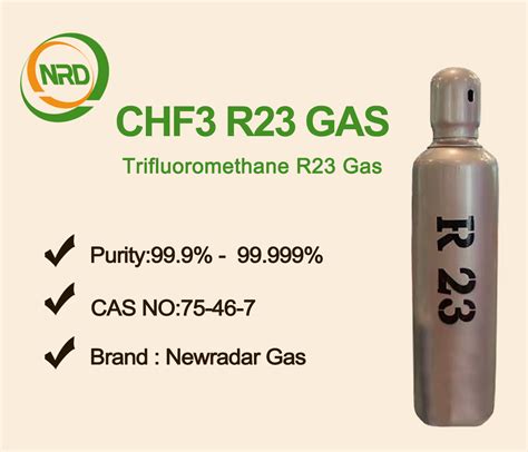 HFC23 gas refrigerante R23