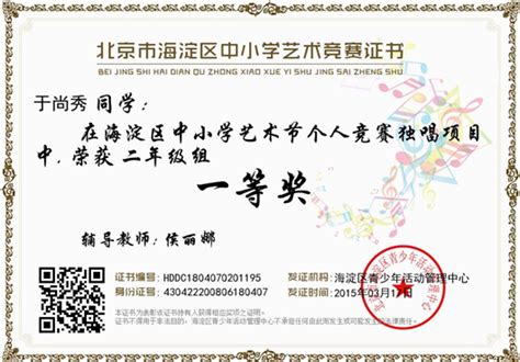 2014—2015海淀区学生艺术节_北京市中关村外国语学校