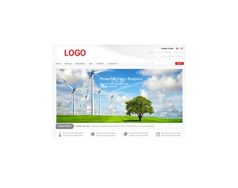 环保行业网站模板 |智能高效建站系统