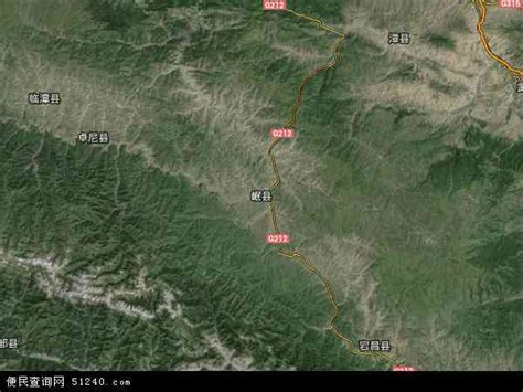 岷县地图 - 岷县卫星地图 - 岷县高清航拍地图