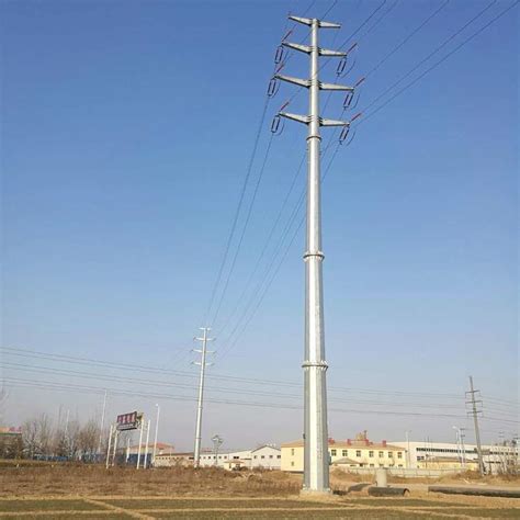 35KV电力钢杆 输电线路架线钢管杆 110KV电力钢管塔 耐张钢杆价格|价格|厂家|多少钱-全球塑胶网