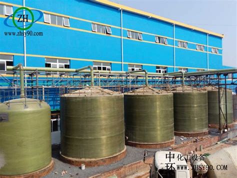 湖南郴州的玻璃钢硫酸铜储罐案例分析。