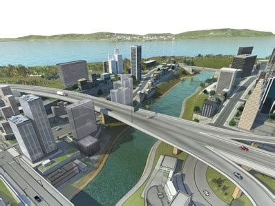 道路交通设计规划虚拟现实仿真系统