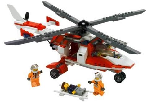 Helicopter Rescue - LEGO set #7903-1 (Building Sets > City)