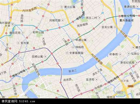 杨浦区地图 - 杨浦区卫星地图 - 杨浦区高清航拍地图 - 便民查询网地图