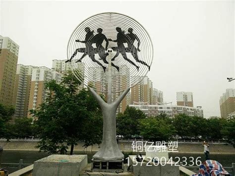 不锈钢雕塑_作品展示_河北铜亿雕塑工艺品制造有限公司