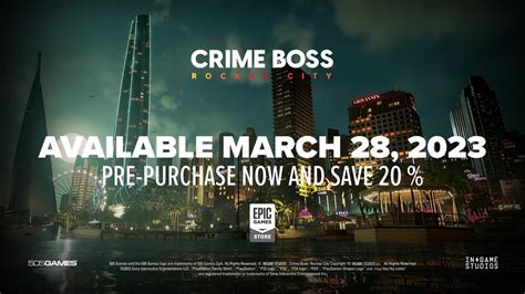 《法外枭雄：滚石城》新预告 3月28日Epic发售_3DM单机