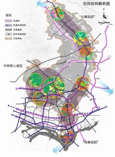 广州开发区萝岗区全景规划模型案例-创佳模型