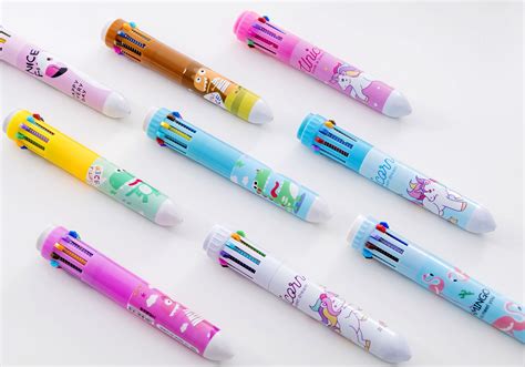 韩国文具可爱卡通黑色水性笔 创意小清新6色中性笔彩色笔厂家批发-阿里巴巴