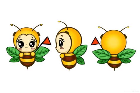 快乐的小蜜蜂卡通图片,勤劳的小蜜蜂图片,小蜜蜂头像_大山谷图库