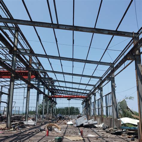 二手钢结构工程 室外膜结构停车棚大跨度厂房 翻新钢结构车间库房-阿里巴巴