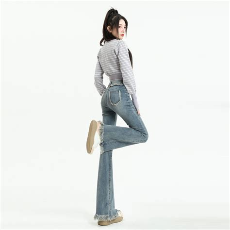 熊黛林牛仔长裤图片