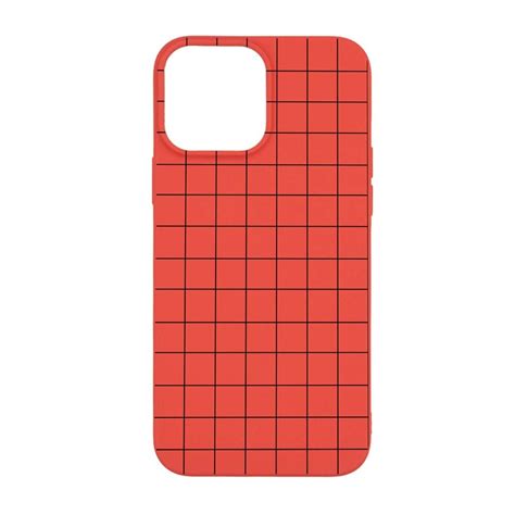 Силиконов калъф Unique за Apple iPhone 12 Mini, Grid, Red, R 15 - eMAG.bg