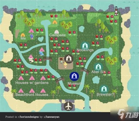 《集合啦动物森友会》岛屿怎么规划 岛屿地图规划方案一览_九游手机游戏