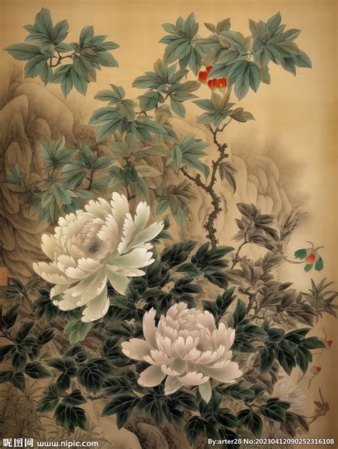 国色天香图图片
