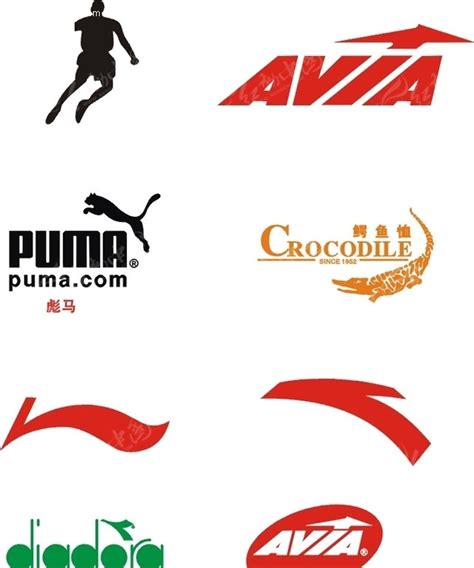 运动品牌logo合集-快图网-免费PNG图片免抠PNG高清背景素材库kuaipng.com