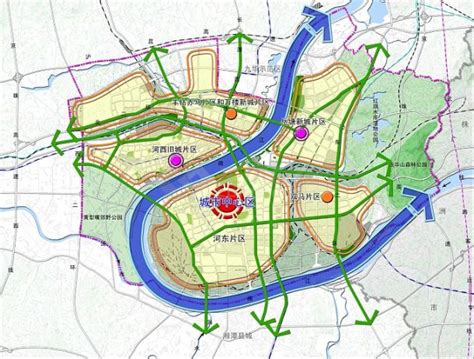 湘潭市规划图 （湘潭市第六次总规）-湘潭365房产网