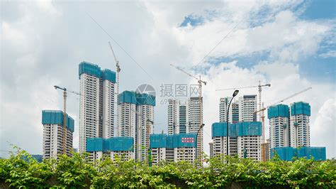 广西南宁建设中的新区城市建设高清图片下载-正版图片501553857-摄图网