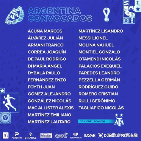 阿根廷队大名单出炉！迪巴拉复出，梅西领衔，晋级形势全面解析 - 知乎