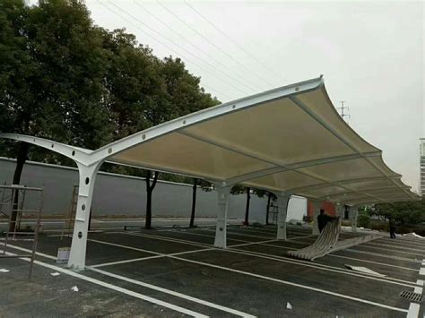 膜结构停车棚-产品中心-杭州鑫雨膜结构工程有限公司