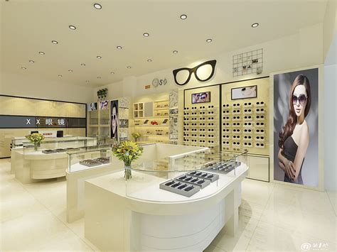 眼镜店设计，眼镜店效果图|空间|室内设计|YUE商业展示设计 - 原创作品 - 站酷 (ZCOOL)