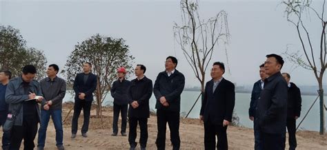 淮北市市长戴启远调研中湖PPP项目后续环境整治工作