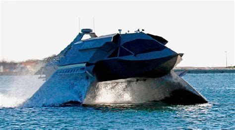 美研制出"幽灵"号高速船舶 比近海战斗舰速度更快 - 海洋财富网