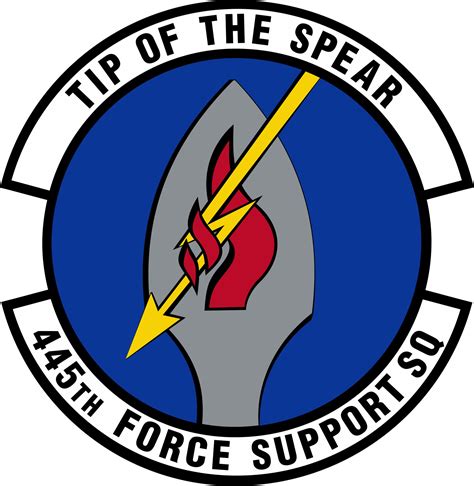 445 Force Support Squadron emblem